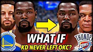 What If Kevin Durant Never Went To The WARRIORS? I Reset The NBA to 2015 To Find Out...