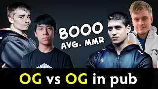 OG vs OG in pub — 8,000 average MMR game