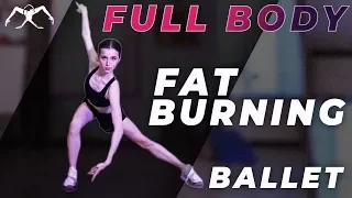 FAT BURNING full body BALLET CARDIO workout with CORE burnout from Maria Khoreva