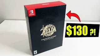 Zelda Tears of the Kingdom Collectors Edition Unboxing