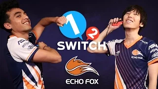 Echo Fox Momochi and Julio play (and lick) Nintendo 1-2 Switch – HyperX Moments