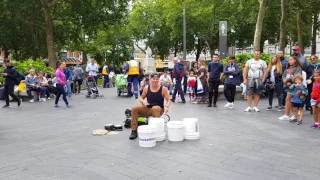 Bucketboy - Leicester Square July 2017