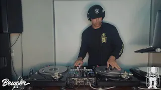 Bewser performs his winning routine for Beatsource and Death Row Records DJ contest