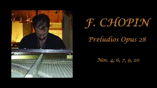 EFRAÍN GARCÍA - Nuevo álbum " CHOPIN " - Preludios Opus 28 Nos.  4, 6, 7, 9, 20