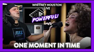 Whitney Houston Reaction One Moment In Time LIVE (ICONIC!) | Dereck Reacts