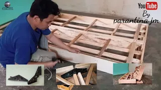 simak yuk prosesnya⁉️,,,,,cara membuat rangka sofa bed_how to make a sofa bed frame