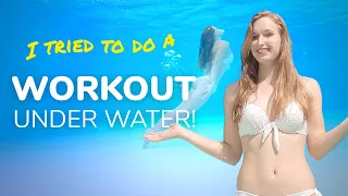 Workout UNDER WATER 😱 – crazy TRICKS and FAILS in the pool