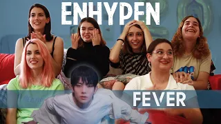 ENHYPEN (엔하이픈) 'FEVER' MV | Spanish college students REACTION (ENG SUB)