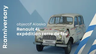 un véhicule 4L qui en voit de toutes les couleurs I Renault 4L terre de feu