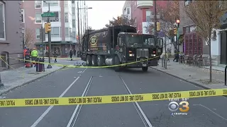 Bicyclist Struck, Killed By Sanitation Truck In Center City