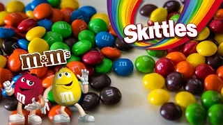 M&M's VS Skittles ПРЕКРАСНАЯ РАДУГА | DIY