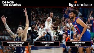 Los Más de Cuartos: Jonah Radebaugh, Dzanan Musa y Jabari Parker | Playoff Liga Endesa 2023-24