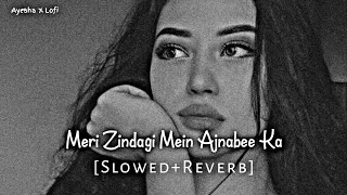 Meri Zindagi Mein Ajnabee Ka - Ajnabee || Slowed And Reverbed 🖤