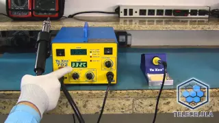 Tutorial de Utilização Estação de Solda Ya Xun 702