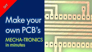 Reliable DIY PCB's at home