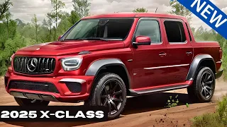 NEW 2025 Mercedes-Benz X-Class Revealed - First Look, Interior & Exterior Details!