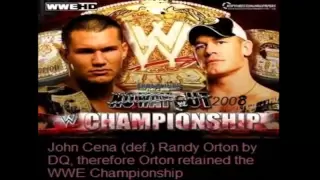 John Cena's PPV History and Results [2002-2013]