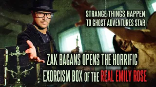 Zak Bagans Haunted Museum gets exorcism box. Strange things happen. Demonic as Hell.