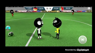 🇩🇪 Alemanha x Portugal🇵🇹 GRUPO C (Round 1) Stickman soccer 2018