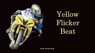 Yellow Flicker Beat - Action packed riding Yamaha R6 & amazing cover performed by Sershen&Zaritskaya