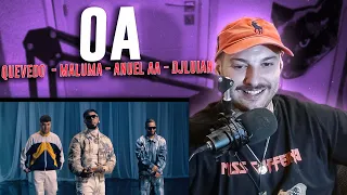 REACCION: OA - Anuel AA, Quevedo, Maluma Feat. DJ Luian, Mambo Kingz (Video Oficial)