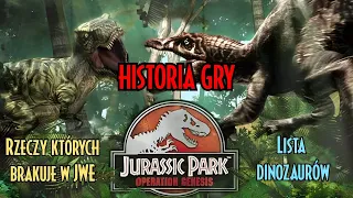 Czym było JURASSIC PARK: OPERATION GENESIS? | historia gry, dinozaury, rzeczy których brakuje w JWE