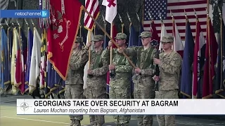 🇬🇪 Georgians take over security at Bagram |🇦🇫 Afghanistan [2014]