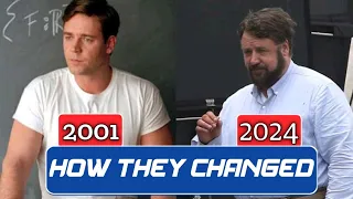 A BEAUTIFUL MIND (2001): cast then and now 2024 [see how they changed]
