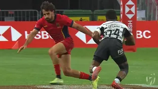 Fiji vs Spain Singapore Sevens 2023 HSBC 7s Match Highlights