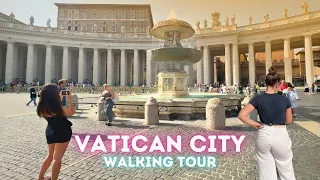 Vatican City Summer Tour 🇻🇦 | An Exotic Walk Around in 4K