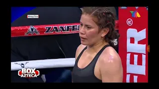 Box Azteca 23 Enero 2021, Paulette Valenzuela vs Margarita Angeles, Full Fight