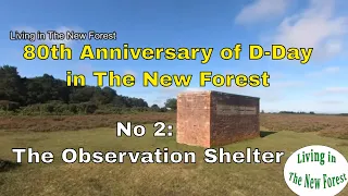 Inside the WW2 Ashley Walk Observation Shelter in The New Forest #WW2 #newforest