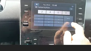 Hyundai Tucson 2021NX4/ how to enter Dealer/engineering mode / 8 inc screen