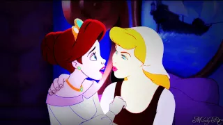 FEMSLASH! Ariel/Cinderella ft John Rolfe - Invisible MEP Part