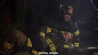 #911onFOX: 3x15 - Buck despairs after an accident and tries to save Eddie