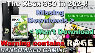 Xbox 360 Store before shutdown what you must download & the errors you can have on Xbox One & Series