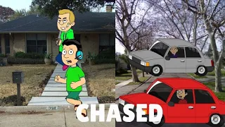 DING DONG DITCH ON 3 HOUSE AND PEE PRANK! EPIC CAR CHASE BTS