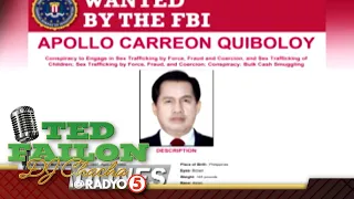 Wanted poster kay Apollo Quiboloy, inilabas ng FBI