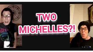 TWO MICHELLES?! 🤣😂 #doubletrouble @LucyHaloPaws @WHATSWRONGHERE