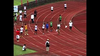 Junior Boys 100m Zone B 2018