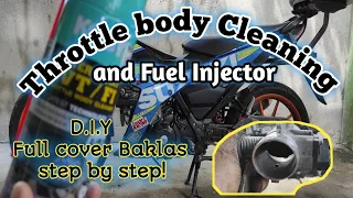 Throttle Body and Fuel injector Cleaning | Princefrankoways | Raider 150 fi