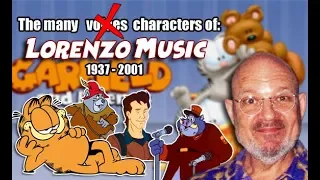 Many Voices of Lorenzo Music (Animated Tribute / R.I.P. / Garfield) HD High Quality