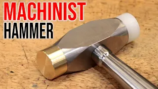 Making a Machinist Hammer With Brass Face