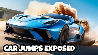 The Thrill of High-Speed Car Jumps Exposed! BeamNG Drive