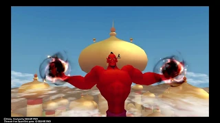 Kingdom Hearts 2 Final Mix - Genie Jafar ( Level 1 Critical Mode )