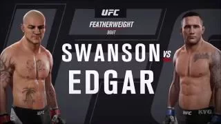 EA Sports UFC 2 - Cub Swanson vs Frankie Edgar | Gameplay (HD) [1080p60FPS]