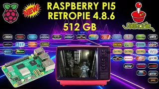 Retropie Raspberry Pi 5 - 512gb Release