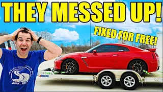 I Bought A Cheap GTR At Auction With A “Bad” Transmission & "High" Mileage! THEY MESSED UP!