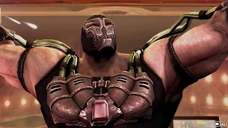 Injustice Gods Among Us Bane Performs All Character Intros & Victory Celebrations PC