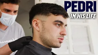 Barber visits, hobbies, family... This is the life of Pedri!